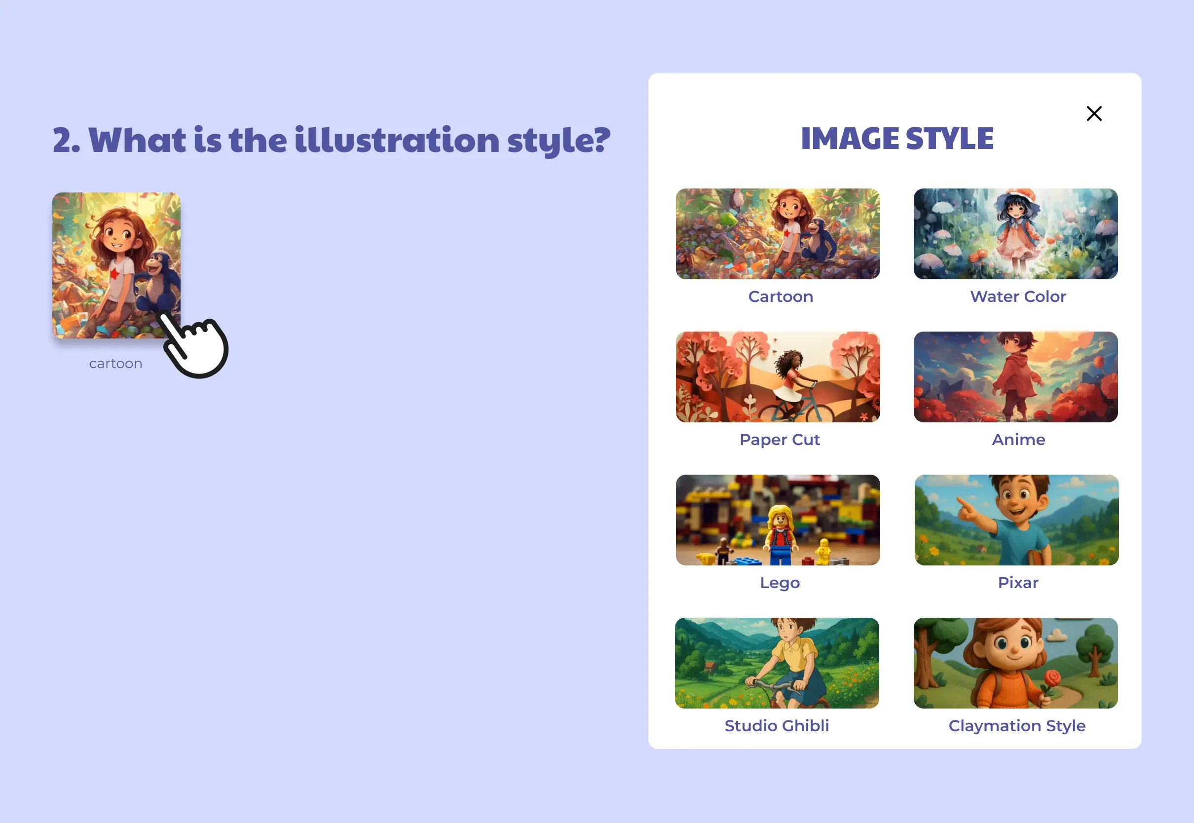 Choose Illustration Style