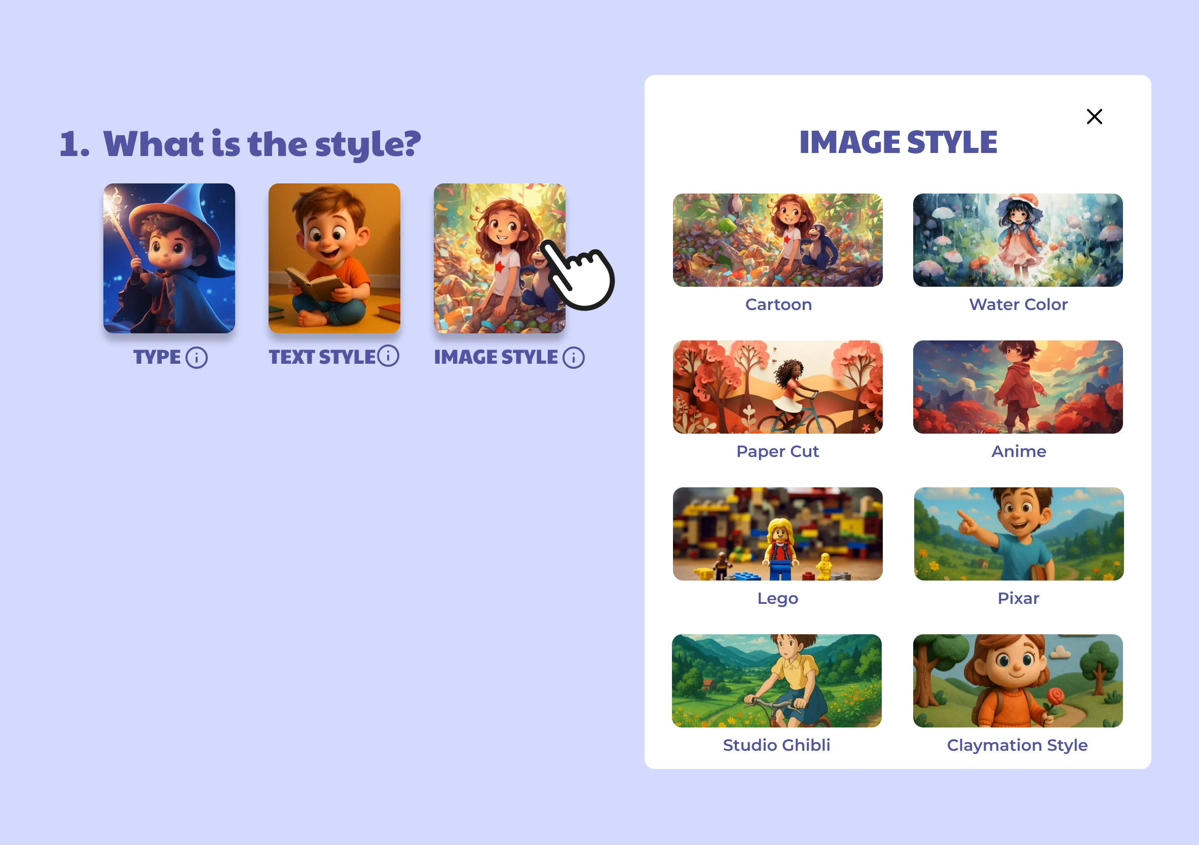 Illustration Style Selection