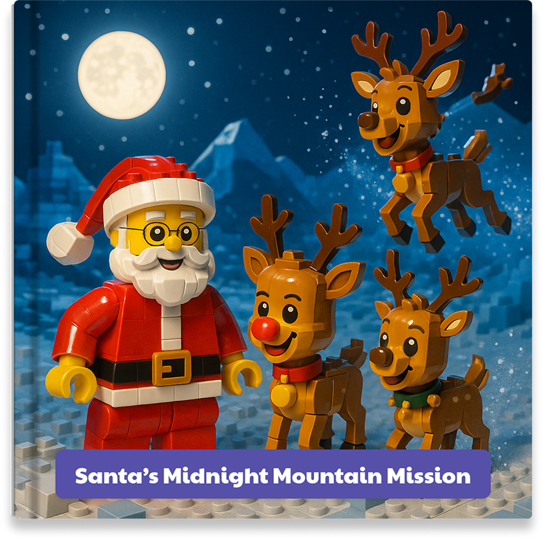 أسلوب ليغو illustration style example